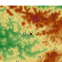 Nearby Forecast Locations - Taounate - 
