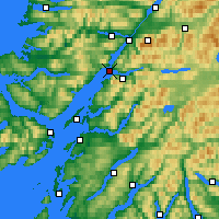 Nearby Forecast Locations - Loch Linnhe - 
