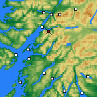 Nearby Forecast Locations - Ballachulish - 