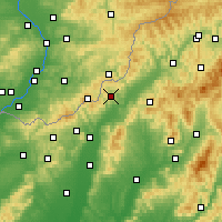 Nearby Forecast Locations - Horná Súča - 