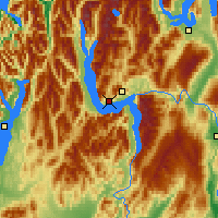 Nearby Forecast Locations - Lake Wakatipu - 