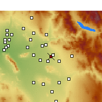 Nearby Forecast Locations - Mesa AFB - 