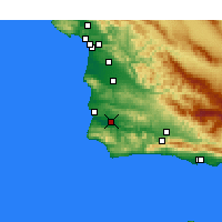 Nearby Forecast Locations - Lompoc Airport - 