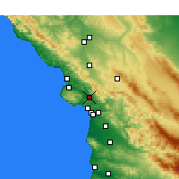 Nearby Forecast Locations - San Luis Obispo - 