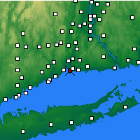 Nearby Forecast Locations - New Haven - 