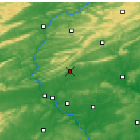 Nearby Forecast Locations - Fort Indiantown Gap - 