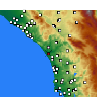 Nearby Forecast Locations - Oceanside - 