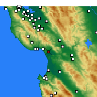 Nearby Forecast Locations - Watsonville - 