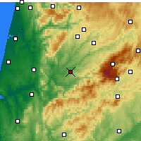 Nearby Forecast Locations - Tábua - 