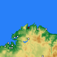 Nearby Forecast Locations - Ortigueira - 