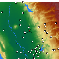 Nearby Forecast Locations - Marysville AF - 