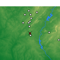 Nearby Forecast Locations - Alabaster - 