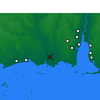 Nearby Forecast Locations - Pascagoula - 