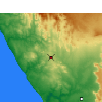 Nearby Forecast Locations - Bitterfontein - 