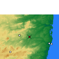 Nearby Forecast Locations - Limoeiro - 