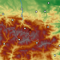 Nearby Forecast Locations - Valles d'Ax - 