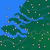Nearby Forecast Locations - Oostflakkee - 