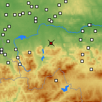 Nearby Forecast Locations - Andrychów - 