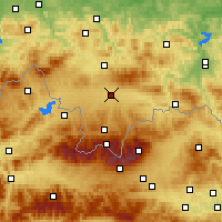 Nearby Forecast Locations - Nowy Targ - 