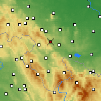 Nearby Forecast Locations - Żdanów - 