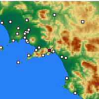 Nearby Forecast Locations - Cava de' Tirreni - 