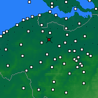 Nearby Forecast Locations - Zomergem - 