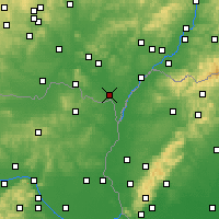 Nearby Forecast Locations - Břeclav - 