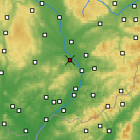 Nearby Forecast Locations - Kroměříž - 