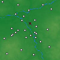 Nearby Forecast Locations - Ząbki - 