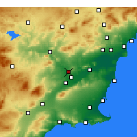 Nearby Forecast Locations - Molina de Segura - 