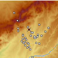 Nearby Forecast Locations - Tres Cantos - 