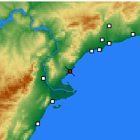 Nearby Forecast Locations - L’Ametlla de Mar - 