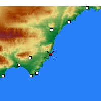 Nearby Forecast Locations - Carboneras - 
