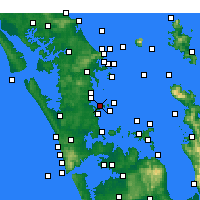 Nearby Forecast Locations - Whangaparaoa Peninsula - 