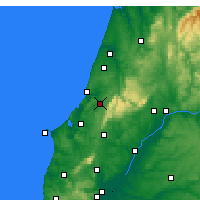 Nearby Forecast Locations - Alcobaça - 