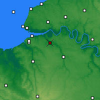 Nearby Forecast Locations - Pont-Audemer - 