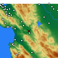 Nearby Forecast Locations - Hollister - 