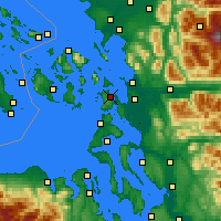 Nearby Forecast Locations - Anacortes - 