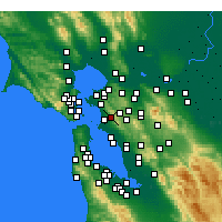 Nearby Forecast Locations - Berkeley - 