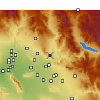 Nearby Forecast Locations - Fountain Hills - 