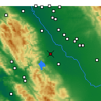 Nearby Forecast Locations - Gustine - 