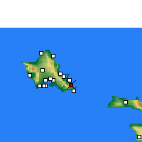 Nearby Forecast Locations - Waimānalo - 