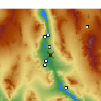 Nearby Forecast Locations - Mohave Valley - 