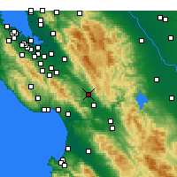 Nearby Forecast Locations - Morgan Hill - 