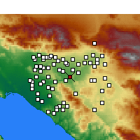 Nearby Forecast Locations - Norco - 