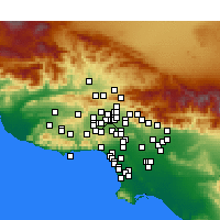 Nearby Forecast Locations - North Hills - 