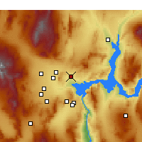 Nearby Forecast Locations - North Las Vegas - 