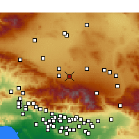 Nearby Forecast Locations - Lake Los Angeles - 