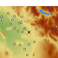 Nearby Forecast Locations - Queen Creek - 