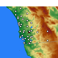 Nearby Forecast Locations - Santee - 